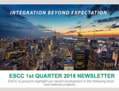 ESCC is Proud to Announce our 1st Quarter 2018 Newsletter!